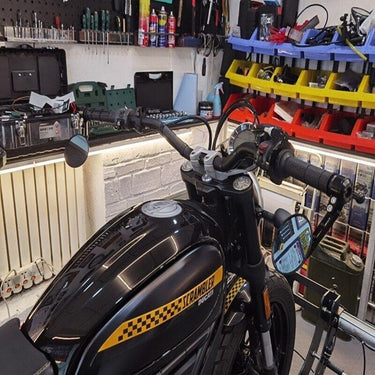 Rétroviseur Café Racer Ducati Scrambler | moto-scrambler